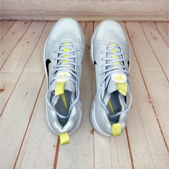 Nike Huarache 9 Elite TF LAX SE Lacrosse Turf Shoes Mens Size 8.5 (FV6148-001) - Picture 8 of 11